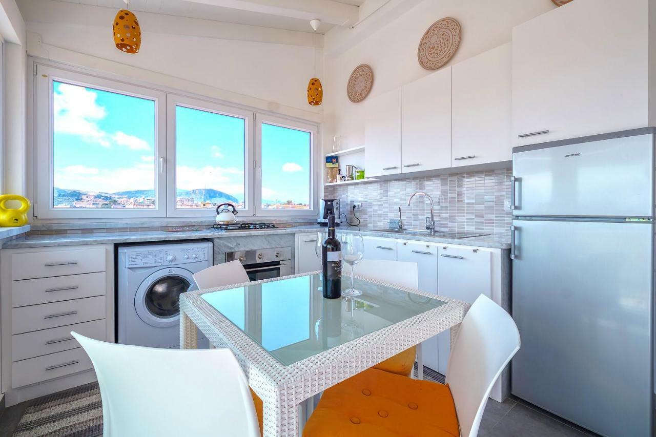 Апартаменти Solemar Sicilia - Casa Panorama Санта-Флавія Екстер'єр фото